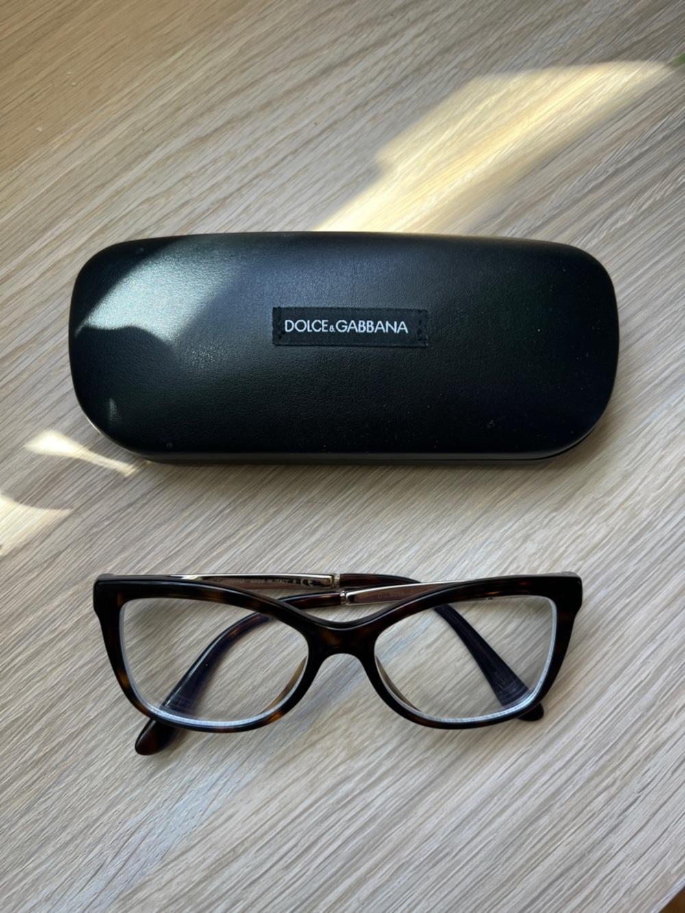 Dolce & Gabbana Classic Tortoiseshell Women’s Glasses 3218